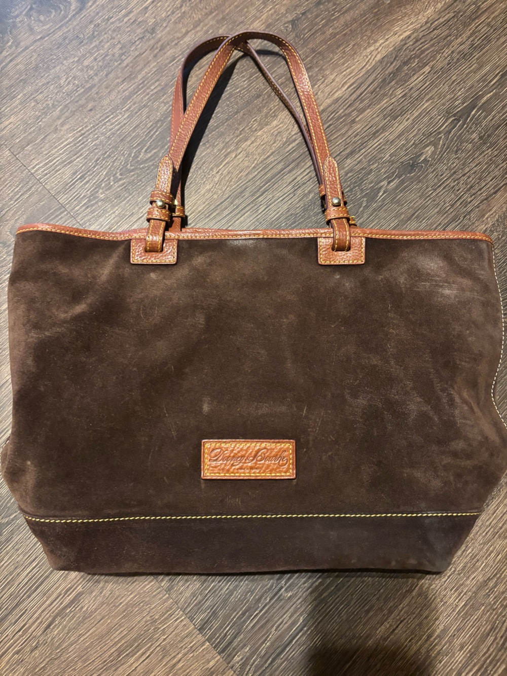 Dooney and Bourke suede bag